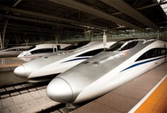 The Beijing-Shanghai "bullet train"