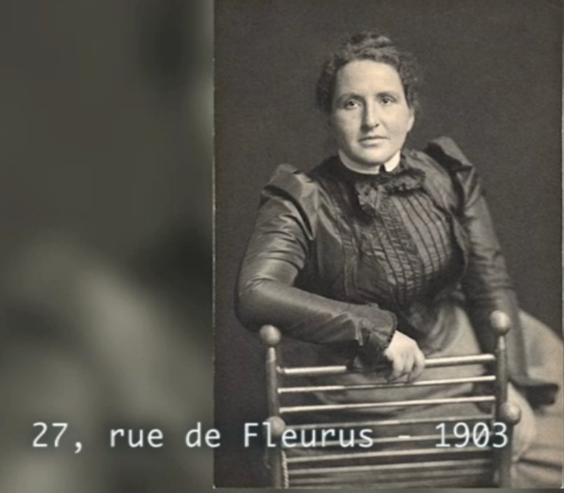 Gertrude Stein at 27 rue de Fleurus...