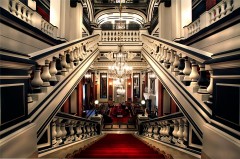 The Lobby of the Saint James Paris