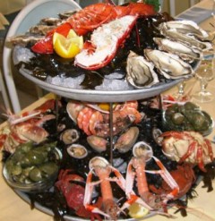"Plateau de fruits de mer"...