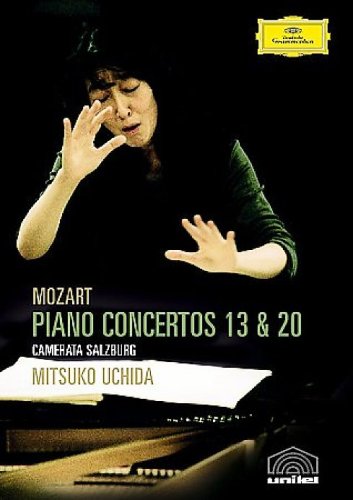 Uchida playing Mozart...