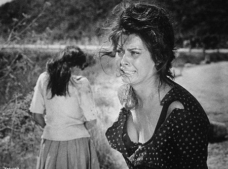 Sophia Loren in Vittorio De Sica's "Two Women"...