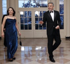 George Clooney at the White House...