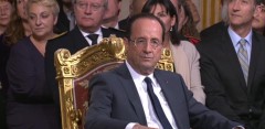 François Hollande... Président de la République Française...