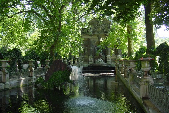 The Medici Fountain... at the Jardin du Luxembourg...