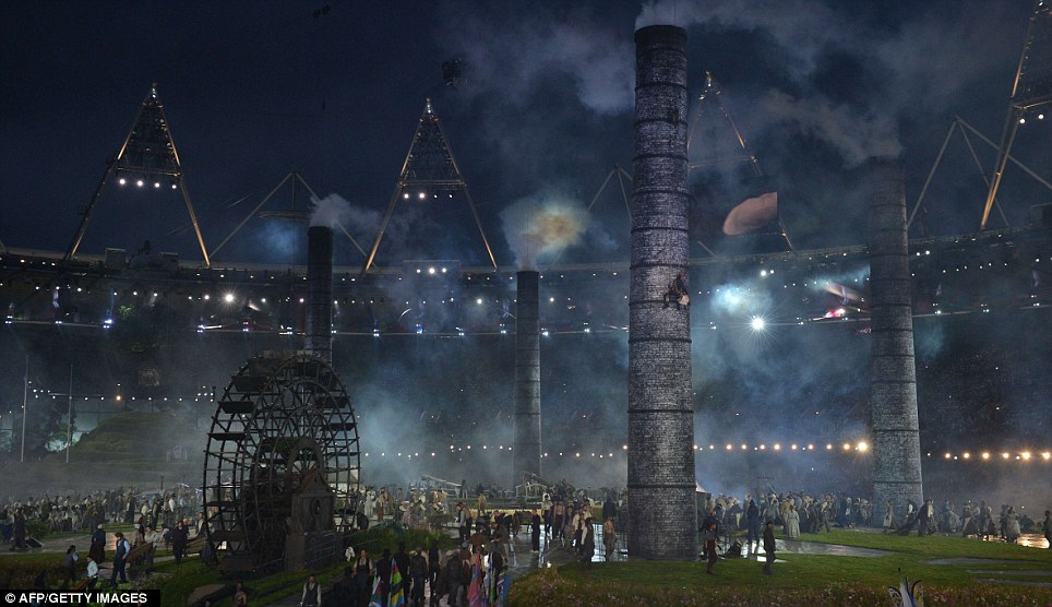 The grim portrayal of the British Industrial Revolution...