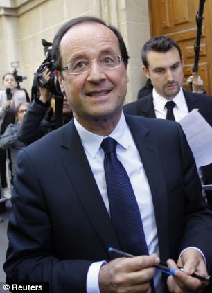 François Hollande... the French President...