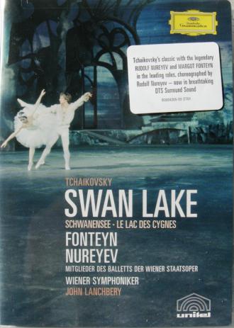 Rudolf Nureyev and Margot Fonteyn in Swan Lake...
