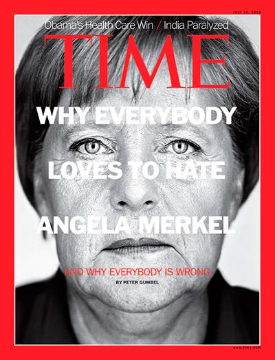 Angela Merkel...