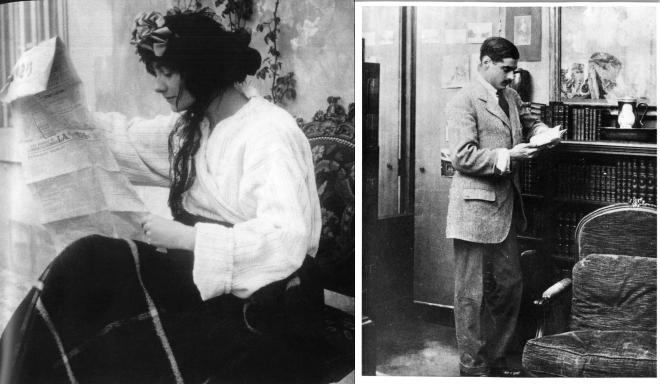 A young Coco Chanel and the love of her life Arthur Capel...