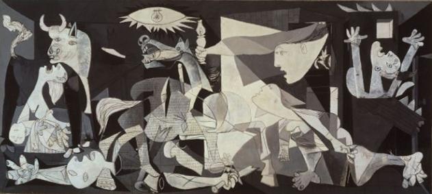 "Guernica"... by Pablo Picasso...