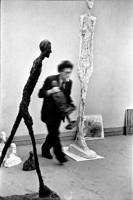 Alberto Giacometti by Henri Cartier-Bresson...
