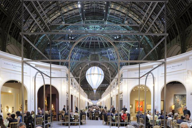 Gala at the Glass Dome of the Grand Palais...