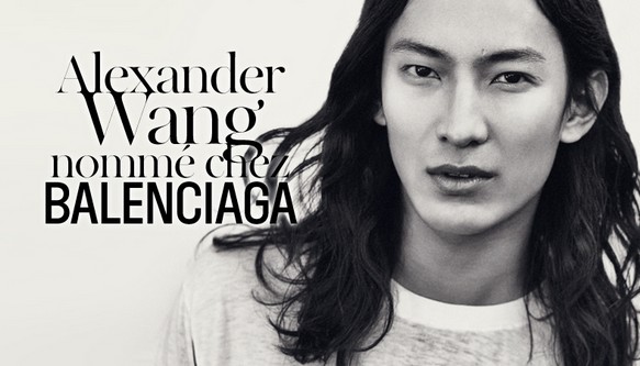 Alexander Wang working at Balenciaga...