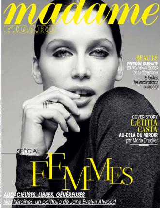 Madame Figaro's "Femmes" cover...