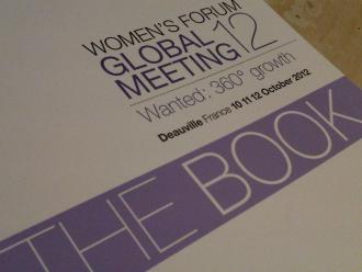 Women's Forum Global Meeting 12's "The Book"...