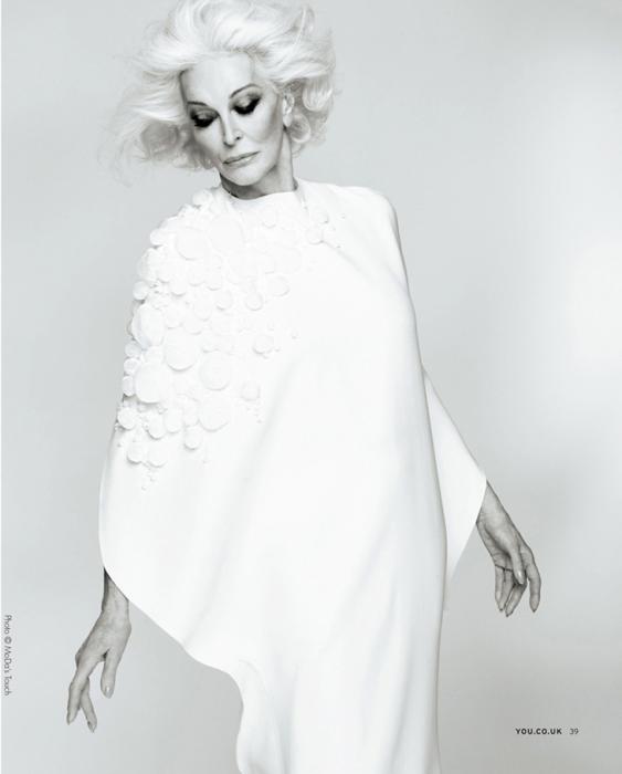 Carmen Dell'Orefice.. still modelling at 82...