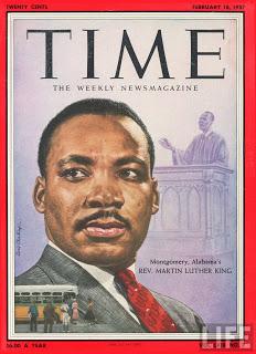 Martin Luther King Jr. on the cover of TIME magazine...