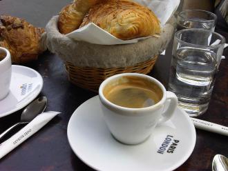 The Paris London café...