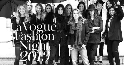 Vogue Fashioin Night Out - Paris 2013...